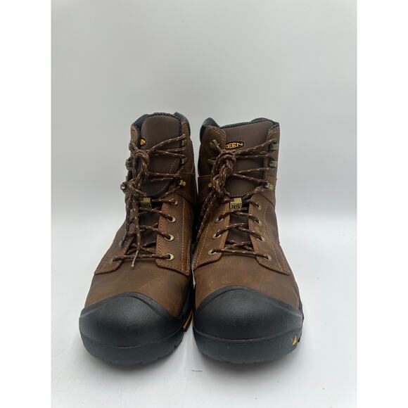 Keen MT. Vernon 6'' WP NEW Men's Work Boot Brown/Black (SOFT TOE) US Size 15 D - Picture 5 of 10
